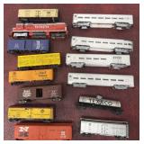 HO trains engines and cars