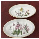 2 Spode "Stafford Flowers" serving dishes
