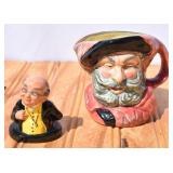 Royal Doulton Falstaff & Mr. Pickwick ca 1949