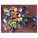 strands of lighting - RVs and glass colored