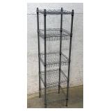 4 Tier Wire Basket Shelf 13/13/51