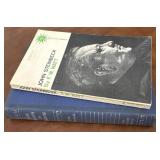 2 John Steinbeck books & Signed Postcard