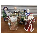 7 Fantastic Hand Painted Ceramic Old World