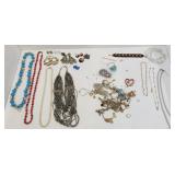 Costume jewelry necklaces bracelets earrings etc
