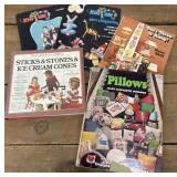 RETRO :) craft and how to books.