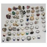 Costume jewelry rings
