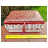 Vtg Sewing Caddy etc