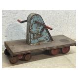 Early YardBird Hand Crank Ride on Toy Tain Car