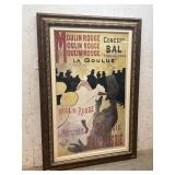 LARGE! Moulin Rouge Poster in Fram 50/72