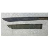 Machete w/ sheath