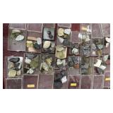Rocks and minerals collection