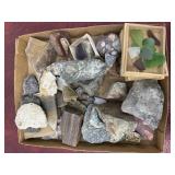 Rocks and minerals collection