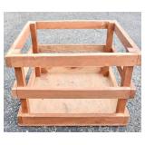 Wooden 19 x 14 Crate