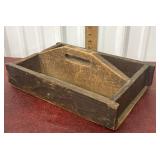 Primitive pine tote