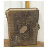 empty Victorian Photo album