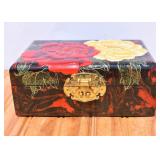 Vintage Lacquer Jewelry Box