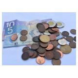 Canadian Currency-Coins & Paper