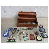 Fishing Tackle Box w/ Accessories