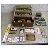 Fishing Tackle Box w/ accessories