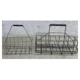 2 Wire bottle Totes