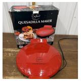 Crofton Quesadilla maker w/ box *as is, untested
