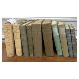 10 Early Books "Gone with the Wind" "The Moon Is