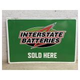 Interstate Batteries Sign 36/24 (aluminum)