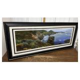 Large print- ocean, flowers