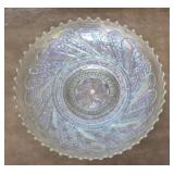 White Carnival Glass, Roundup Ice Dugan?