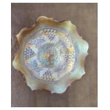 Vintage Fenton  Carnival Glass, Marigold, Grape &