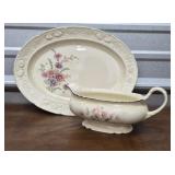 Homer Laughlin Gravy & platter