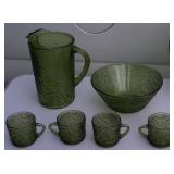 Mid Century Anchor Hocking Soreno Pitcher 4 Cups