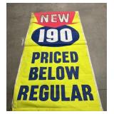 190 Sign on Canvas  88/44