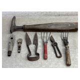 Garden Tools, Shoe Lath, etc.