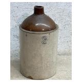 3 Gallon Brown&White Jug