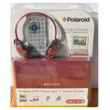 NIB Polaroid Portable DVD Player