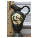 Hubert Bequet ? Hand Painted Ceramic Pircher,