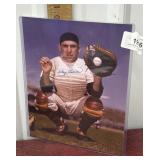 8x10 signed photo Yogi Berra