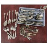 Flatware set and misc