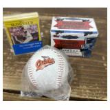 Sealed packages of baseball cards, Baltimore