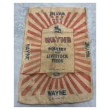 Wayne feed sack