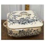 Montreal Cliff Vegetable Tureen- toasted crazing