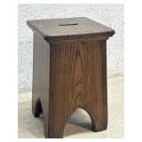 Oak Stool w/ hand hole 11/11/17