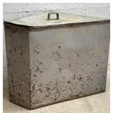 Unusual Triangle Flour Tin 24/15/19