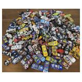 Large group of race cars w/ basket