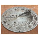 Heavy Sundial, believe it to be Brass-?