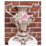 Capodimonte Double Handle 14" Vase