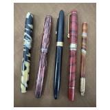 Vintage fancy pens - some fountain pens