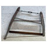 Buck Saw W/ old red paint