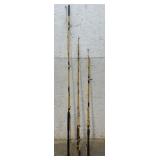 3 William & Mcgill Eagle Claw Fishing Poles